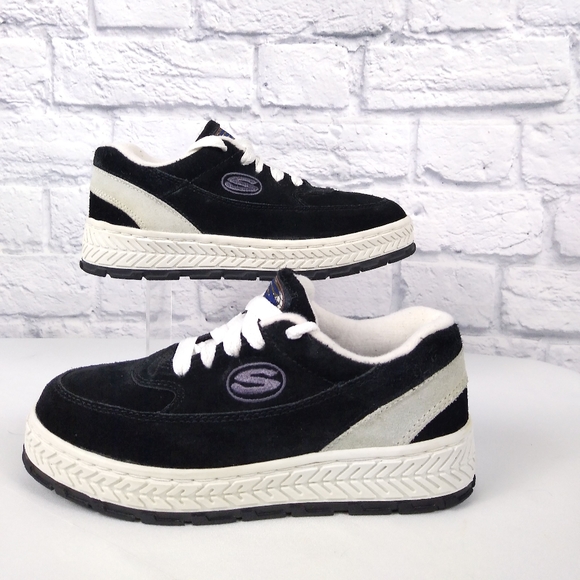 Skechers Shoes - Vintage 90's Skechers Platform Suede Sneakers 8